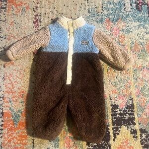 Lucky Brand Baby Boys' Boys' Footless Coverall Button 3-6 M